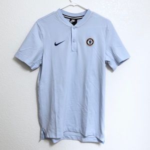 Chelsea F.C. Nike Top Polo Shirt Men’s Medium Slim Fit